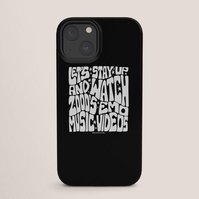 2000's Emo Music Video iPhone Case