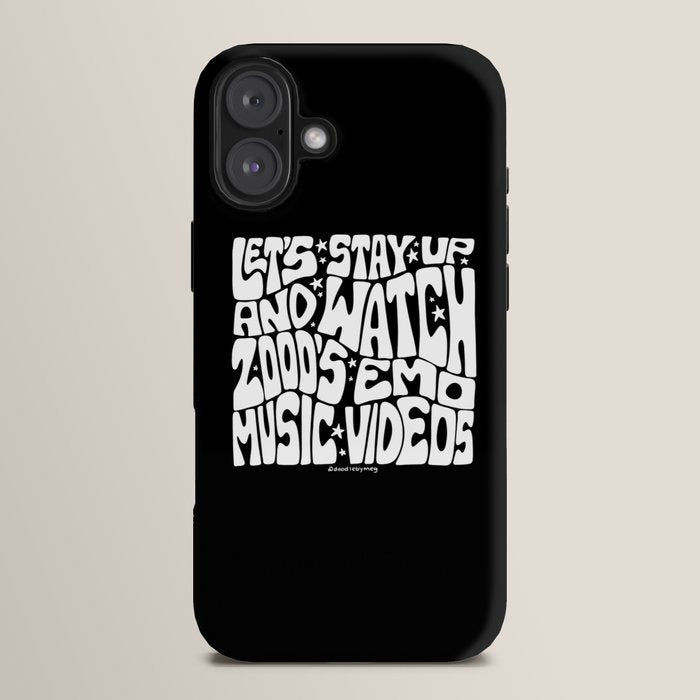 2000's Emo Music Video iPhone Case