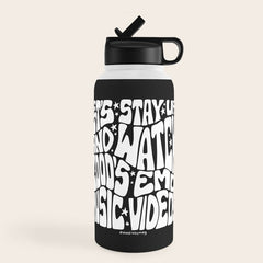 2000's Emo Music Video Water Bottle