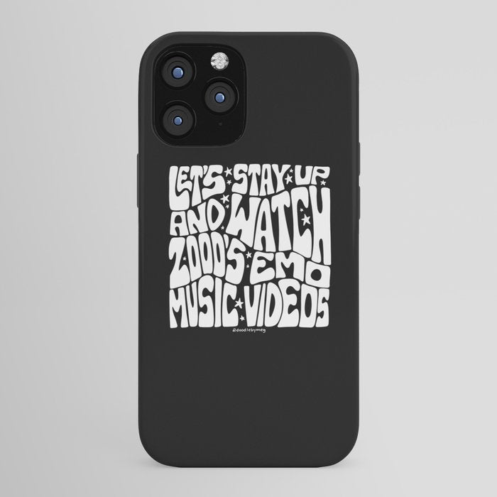 2000's Emo Music Video iPhone Case