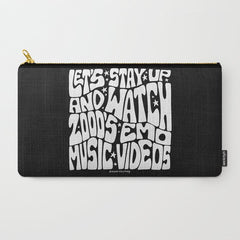 2000's Emo Music Video Carry All Pouch