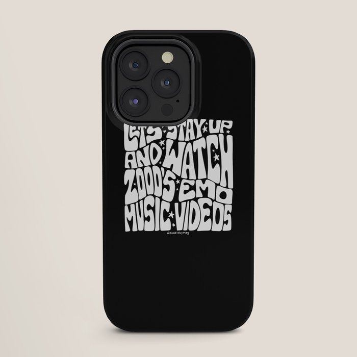 2000's Emo Music Video iPhone Case