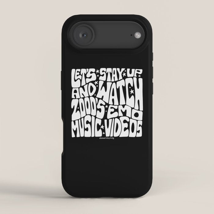 2000's Emo Music Video iPhone Case