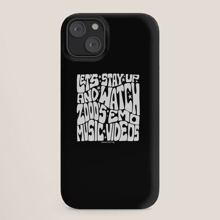 2000's Emo Music Video iPhone Case