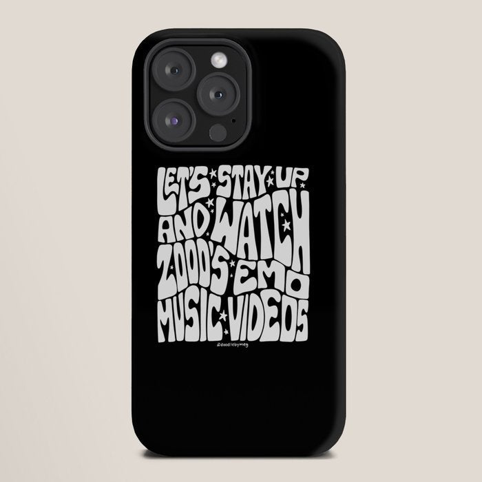 2000's Emo Music Video iPhone Case