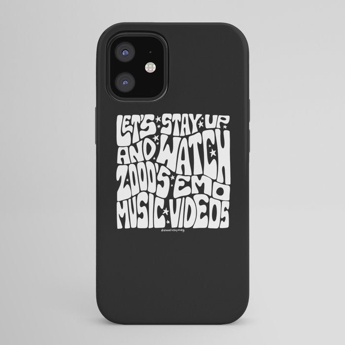 2000's Emo Music Video iPhone Case