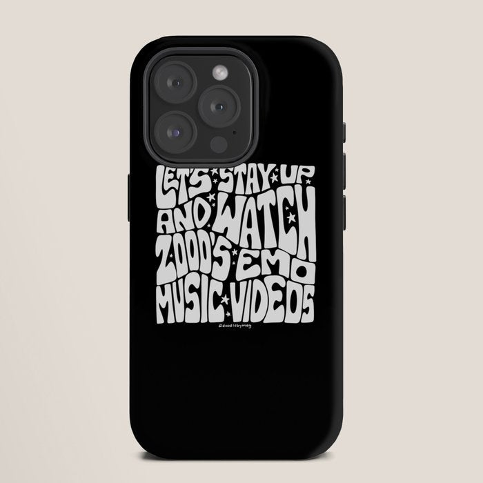 2000's Emo Music Video iPhone Case