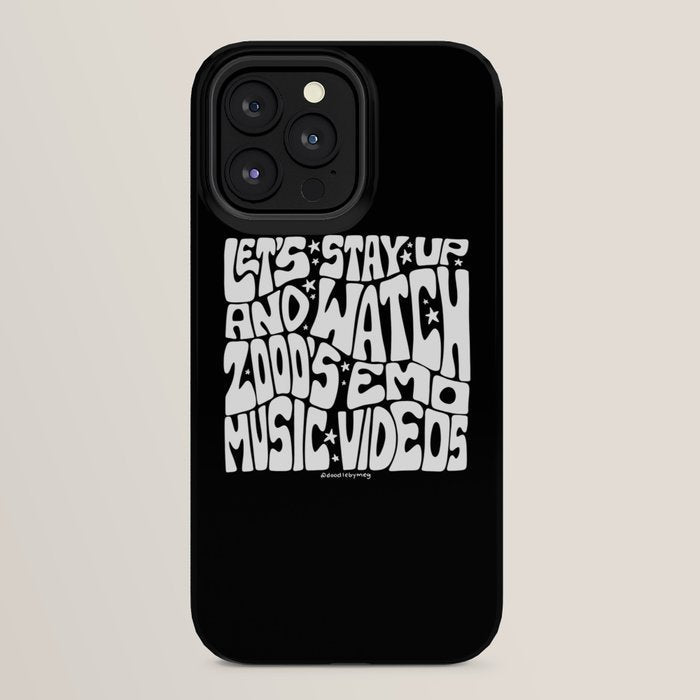 2000's Emo Music Video iPhone Case