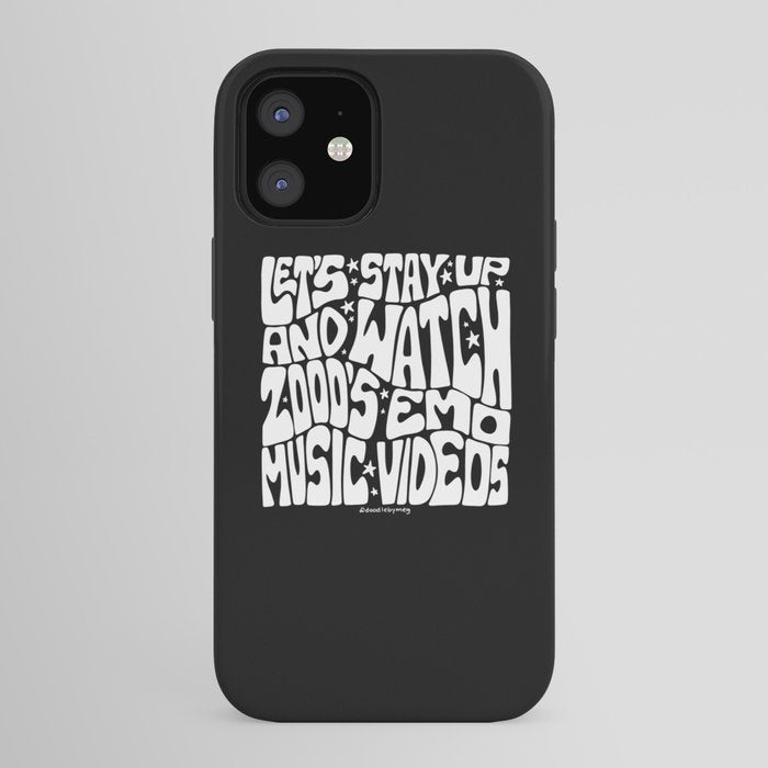 2000's Emo Music Video iPhone Case