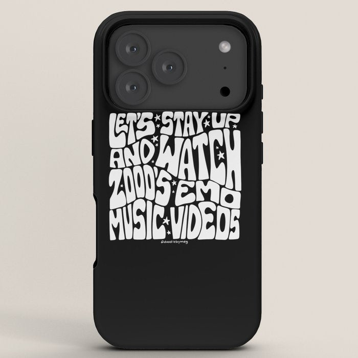 2000's Emo Music Video iPhone Case