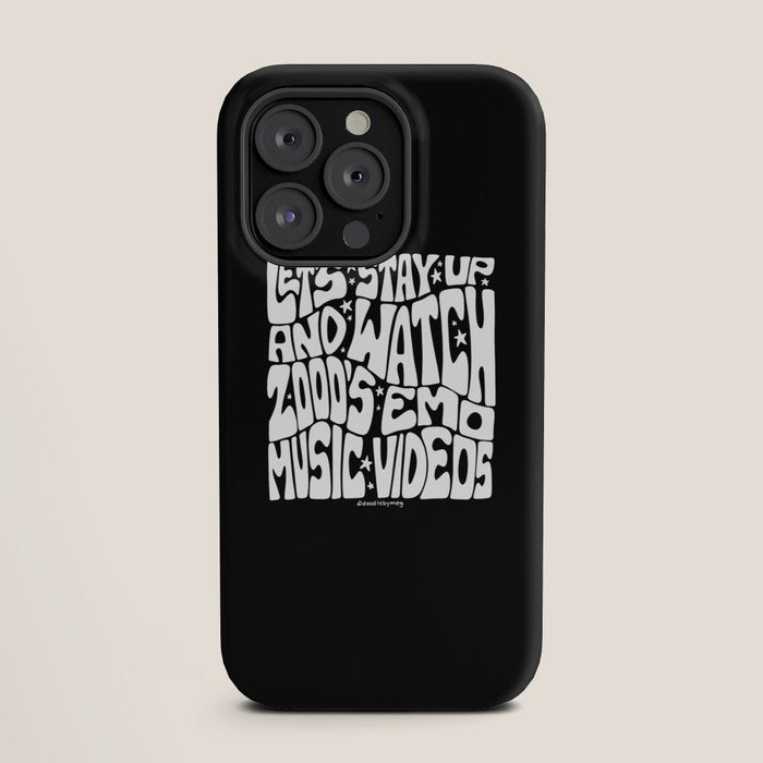 2000's Emo Music Video iPhone Case