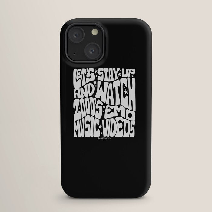 2000's Emo Music Video iPhone Case