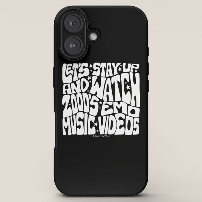2000's Emo Music Video iPhone Case