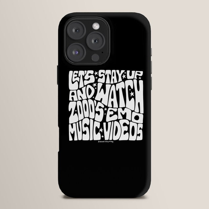 2000's Emo Music Video iPhone Case