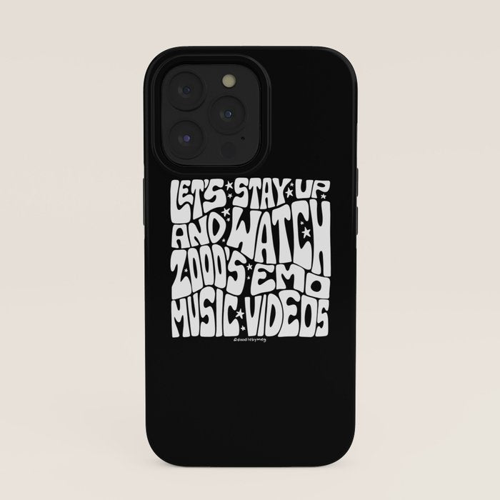 2000's Emo Music Video iPhone Case