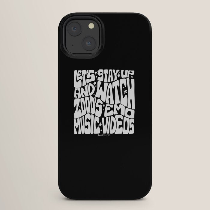 2000's Emo Music Video iPhone Case