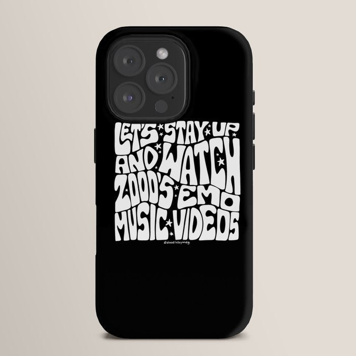 2000's Emo Music Video iPhone Case