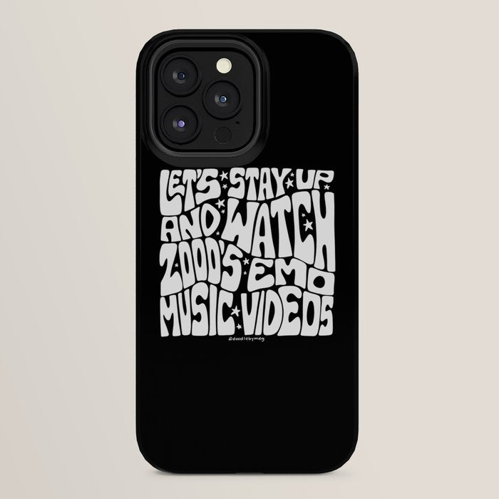 2000's Emo Music Video iPhone Case