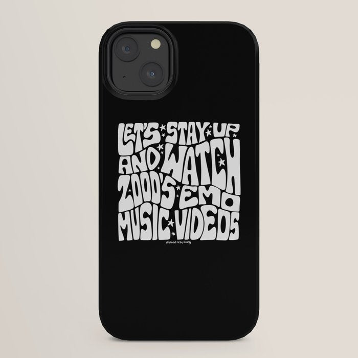 2000's Emo Music Video iPhone Case