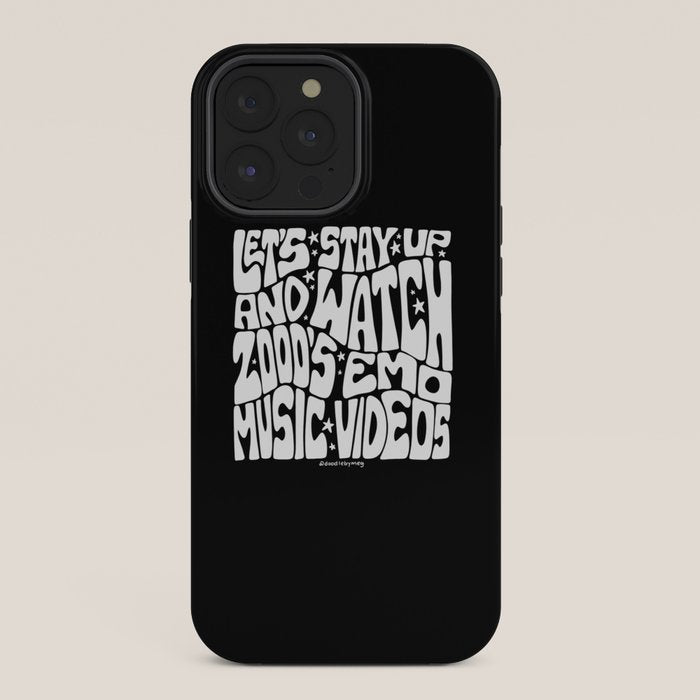 2000's Emo Music Video iPhone Case