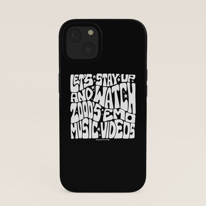 2000's Emo Music Video iPhone Case
