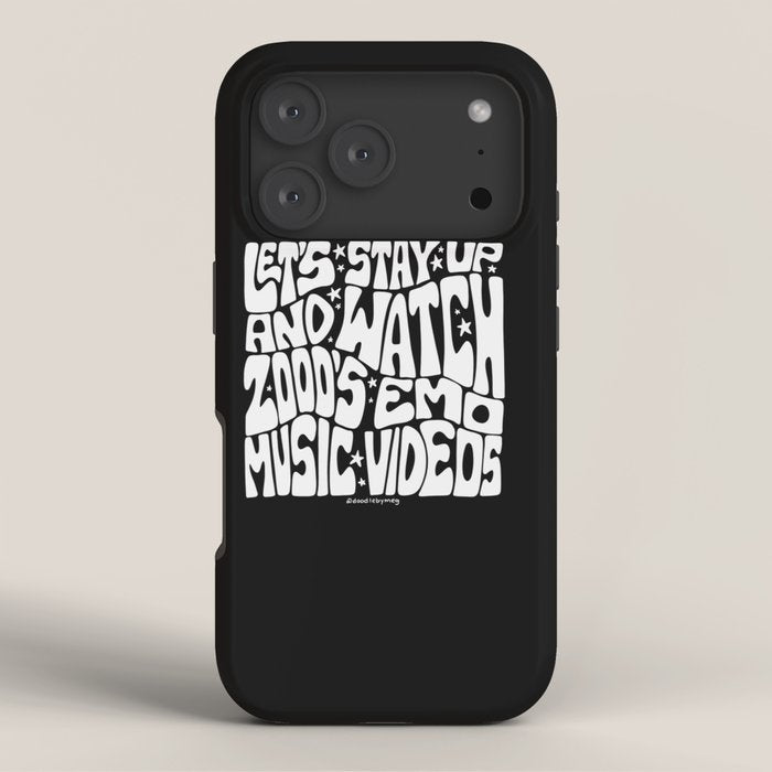 2000's Emo Music Video iPhone Case
