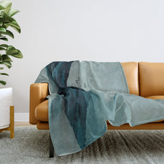 "One Wave At A Time" Throw Blanket