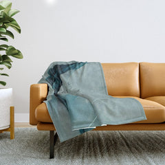 "One Wave At A Time" Throw Blanket