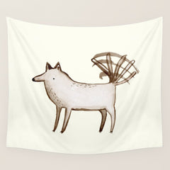 "I'm So Happy" - Dog Wall Tapestry
