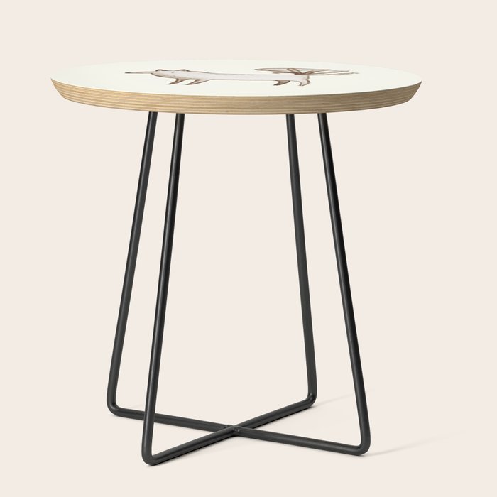 "I'm So Happy" - Dog Side Table