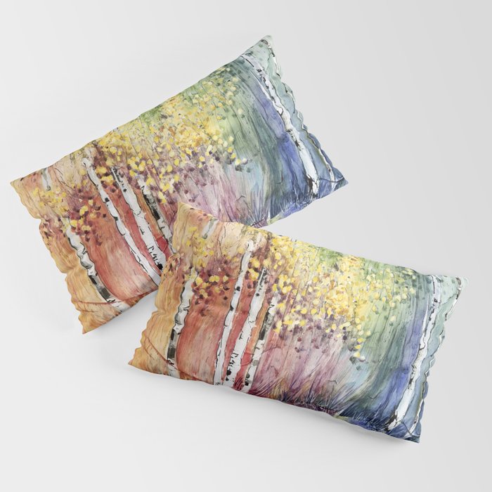 4 Season watercolor collection - summer Pillow Sham