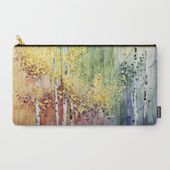 4 Season watercolor collection - summer Carry All Pouch