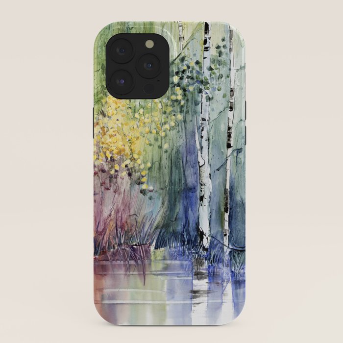 4 Season watercolor collection - summer iPhone Case