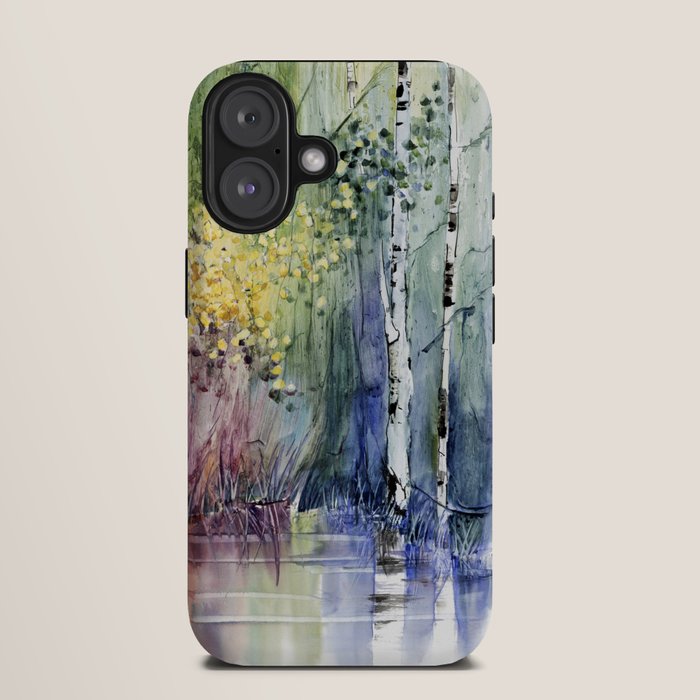 4 Season watercolor collection - summer iPhone Case