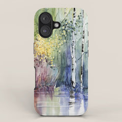 4 Season watercolor collection - summer iPhone Case