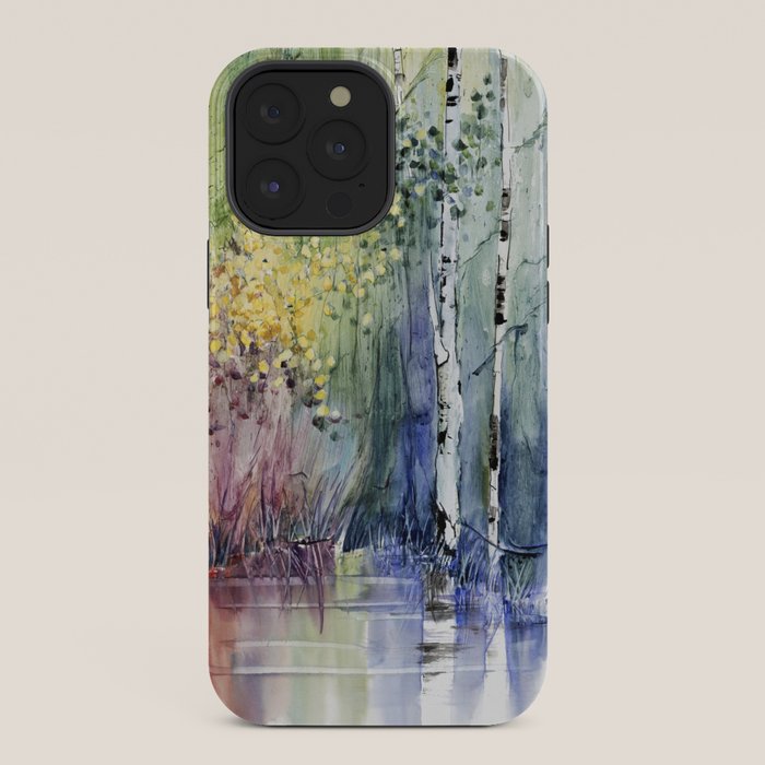 4 Season watercolor collection - summer iPhone Case