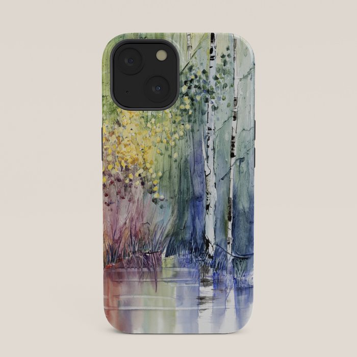 4 Season watercolor collection - summer iPhone Case