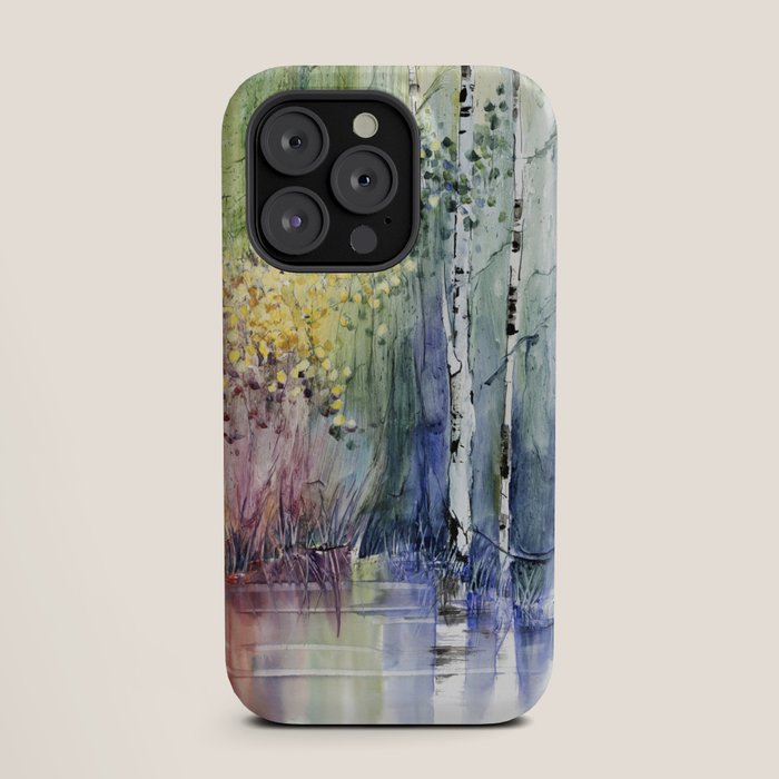 4 Season watercolor collection - summer iPhone Case