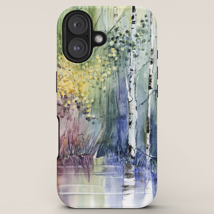 4 Season watercolor collection - summer iPhone Case