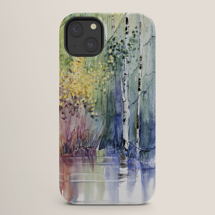 4 Season watercolor collection - summer iPhone Case