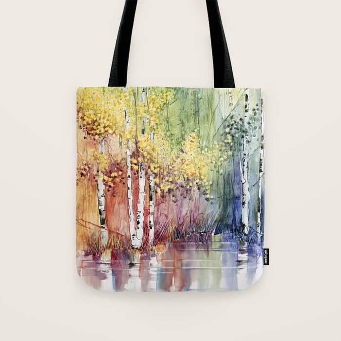 4 Season watercolor collection - summer Tote Bag