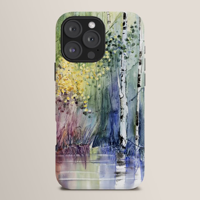 4 Season watercolor collection - summer iPhone Case