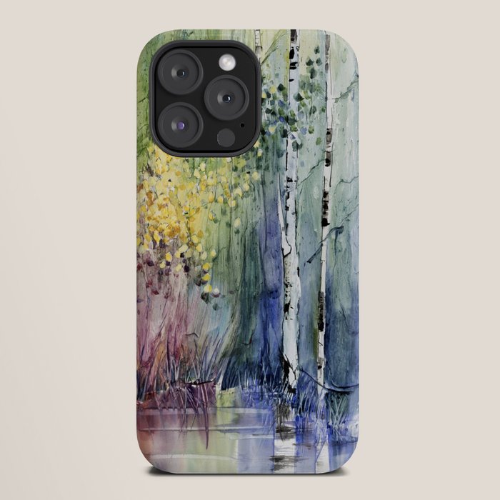 4 Season watercolor collection - summer iPhone Case