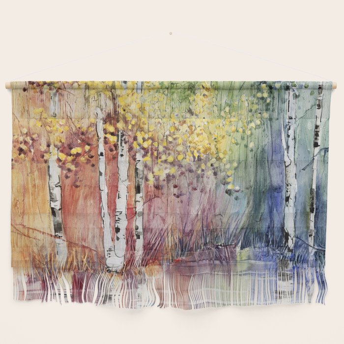 4 Season watercolor collection - summer Wall Hanging