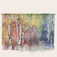 4 Season watercolor collection - summer Wall Hanging