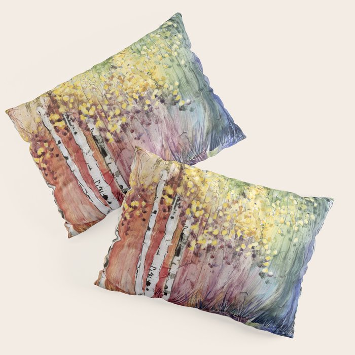 4 Season watercolor collection - summer Pillow Sham