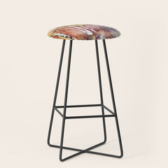 4 Season watercolor collection - summer Stool
