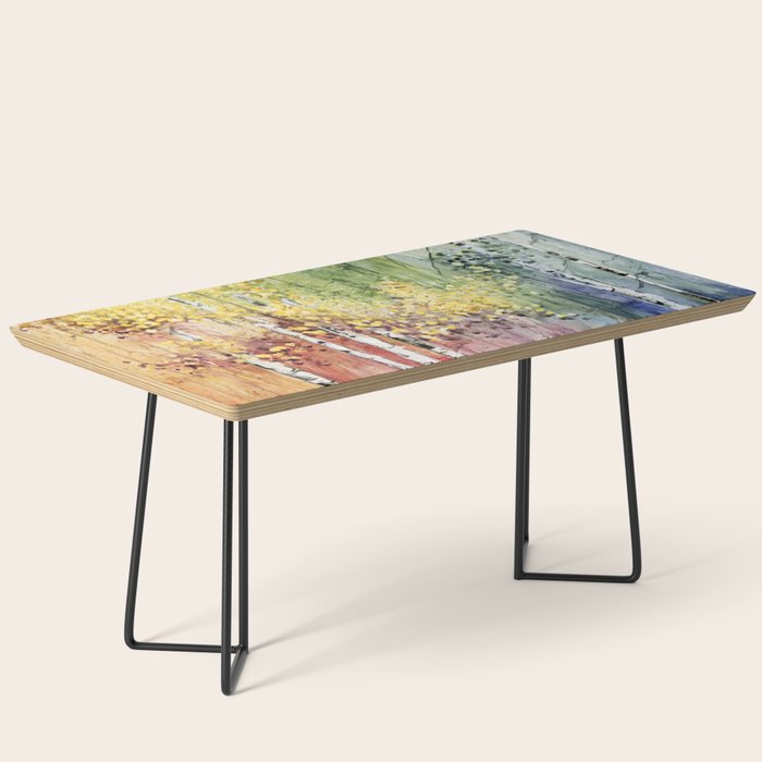4 Season watercolor collection - summer Coffee Table