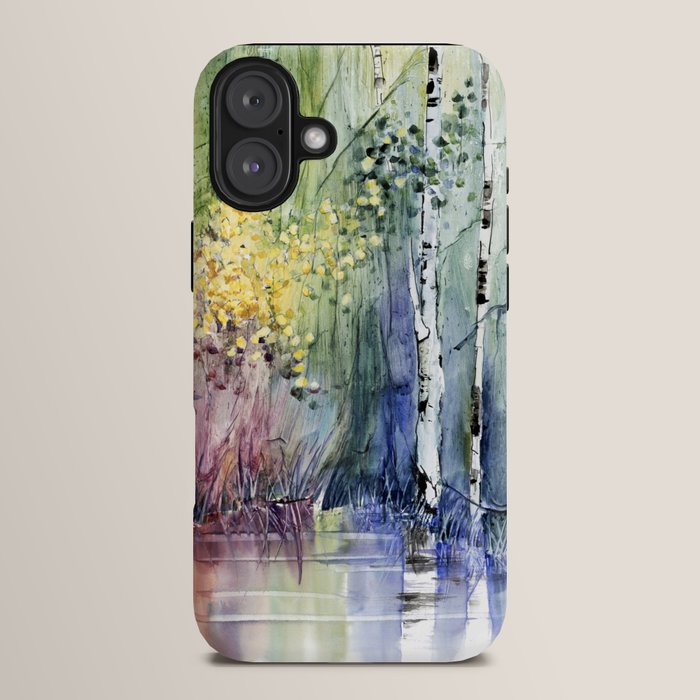 4 Season watercolor collection - summer iPhone Case