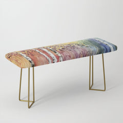 4 Season watercolor collection - summer Bench